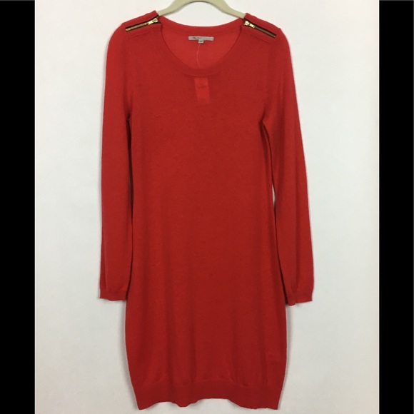 GAP Dresses & Skirts - Gap Sweater Dress Wool Cashmere Red Size Small